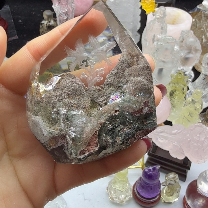 燕***～水晶未镶嵌珠宝半成品