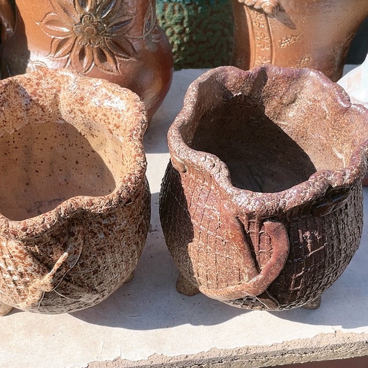 紫砂花盆14.14花盆花盆