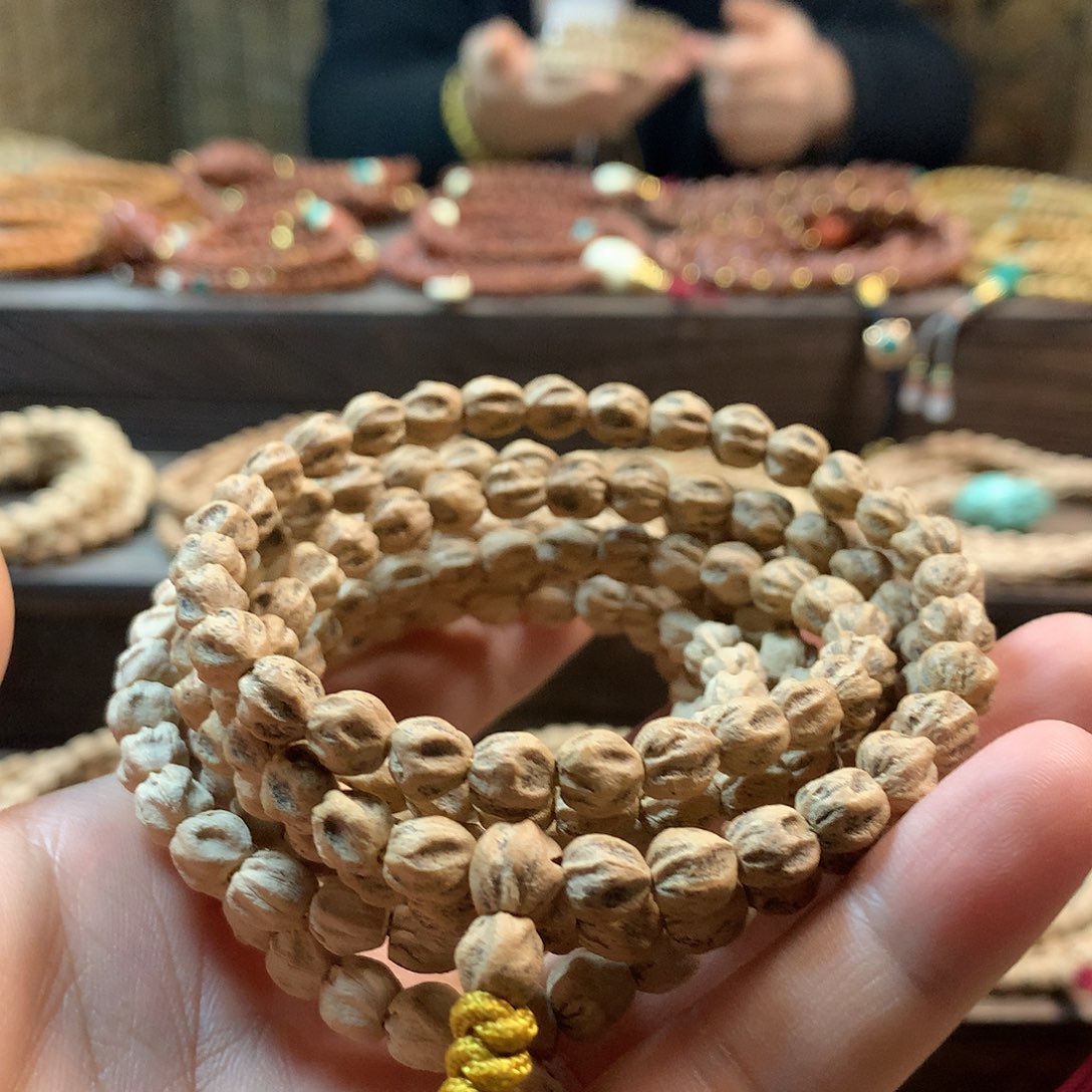 柏香籽/百香籽吊坠粉皮原桩龙脊深坑鬼