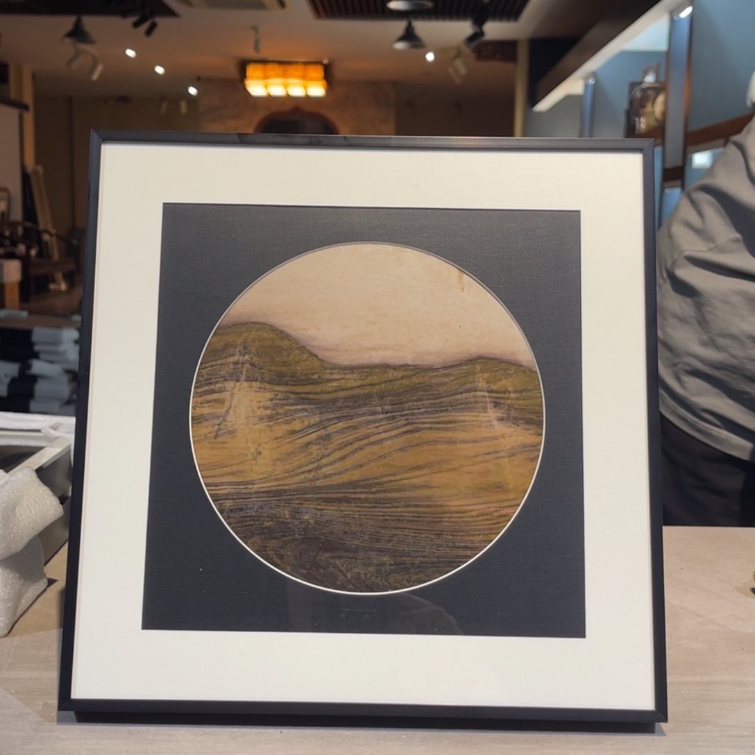 七彩石30/30 三峡清江画面石