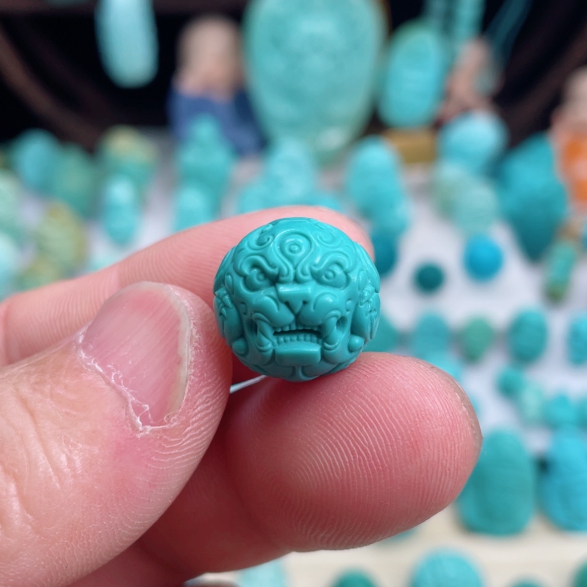 【闪购商品】绿松石吊坠(不含链)未镶嵌