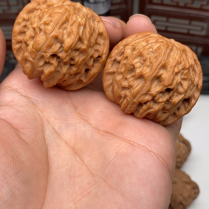 文玩核桃吊坠42.5磨盘