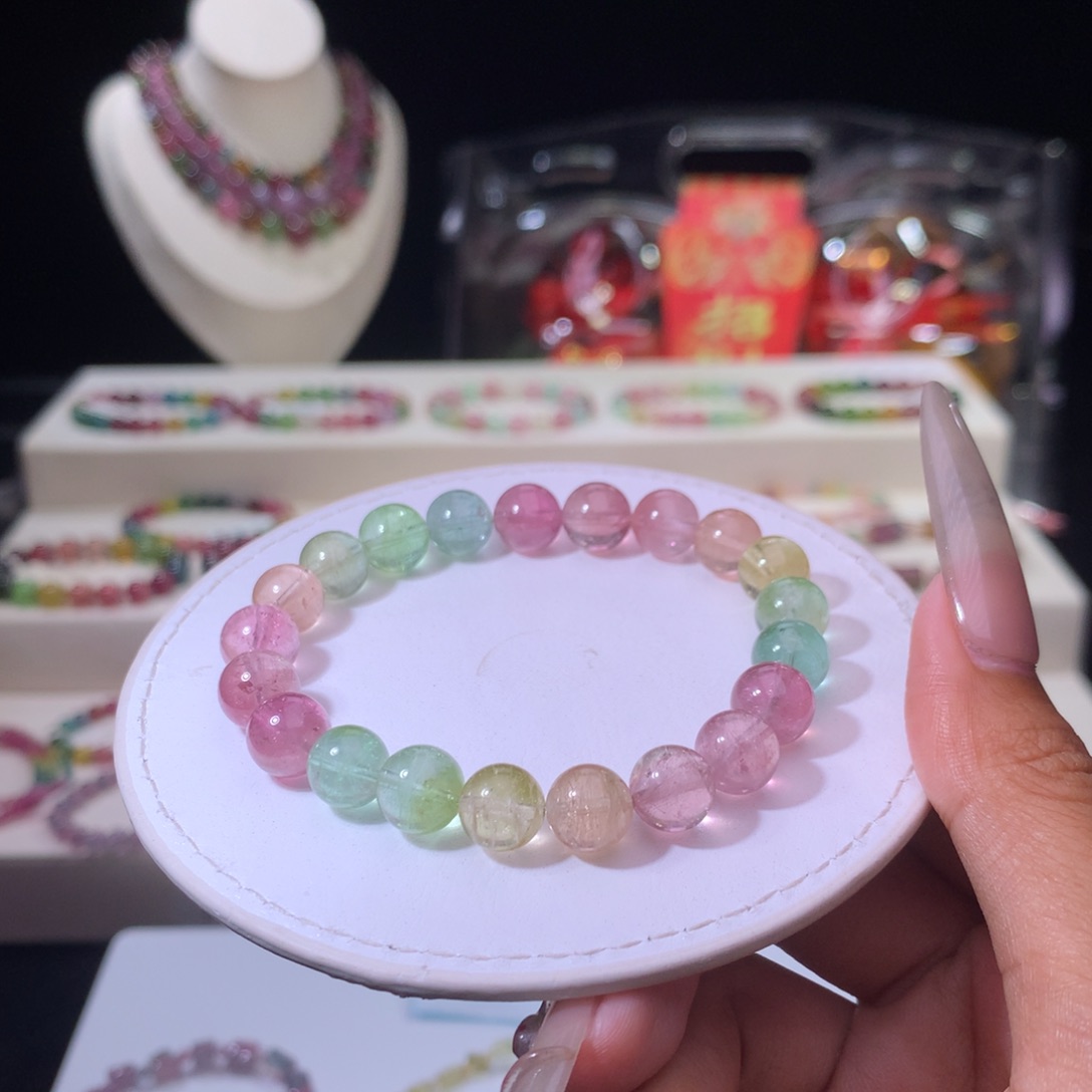 碧玺手链未镶嵌碧玺