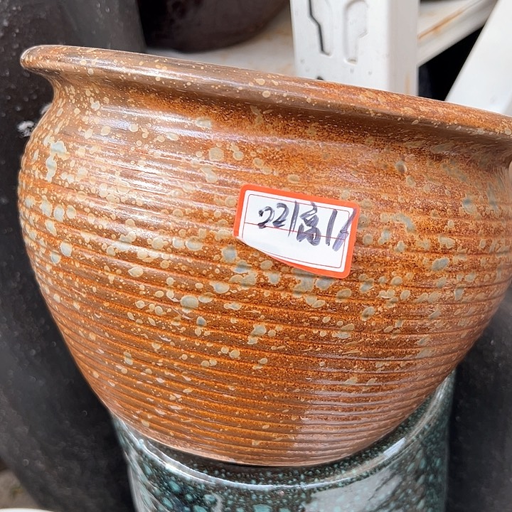 陶瓷景德镇精品花盆栽适合