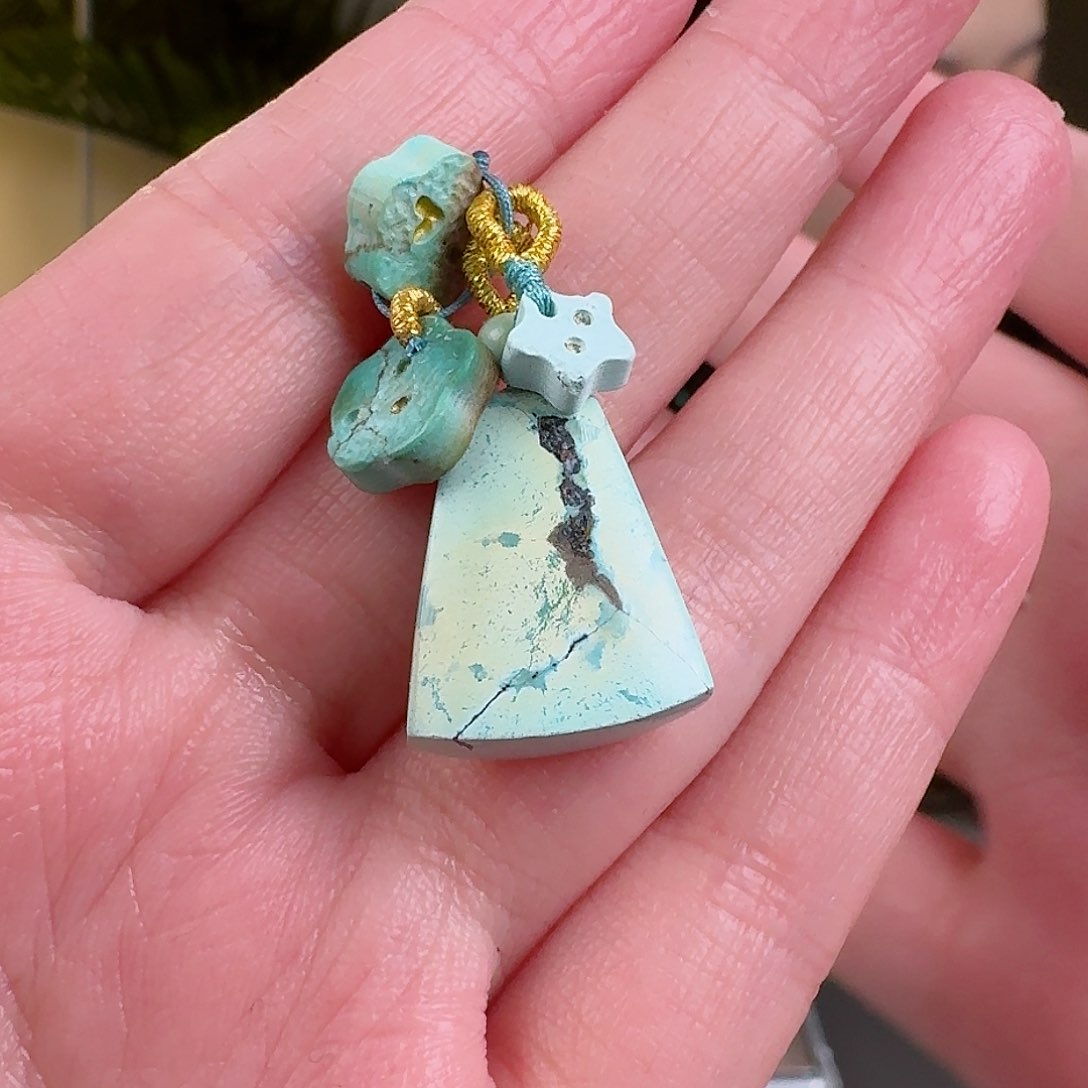 绿松石珠宝奇石未镶嵌