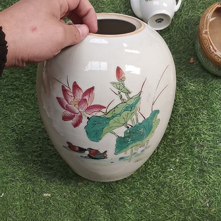 摆件，烧制问题都是正常的，40号。