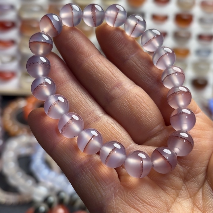 玛瑙/玉髓未镶嵌手链