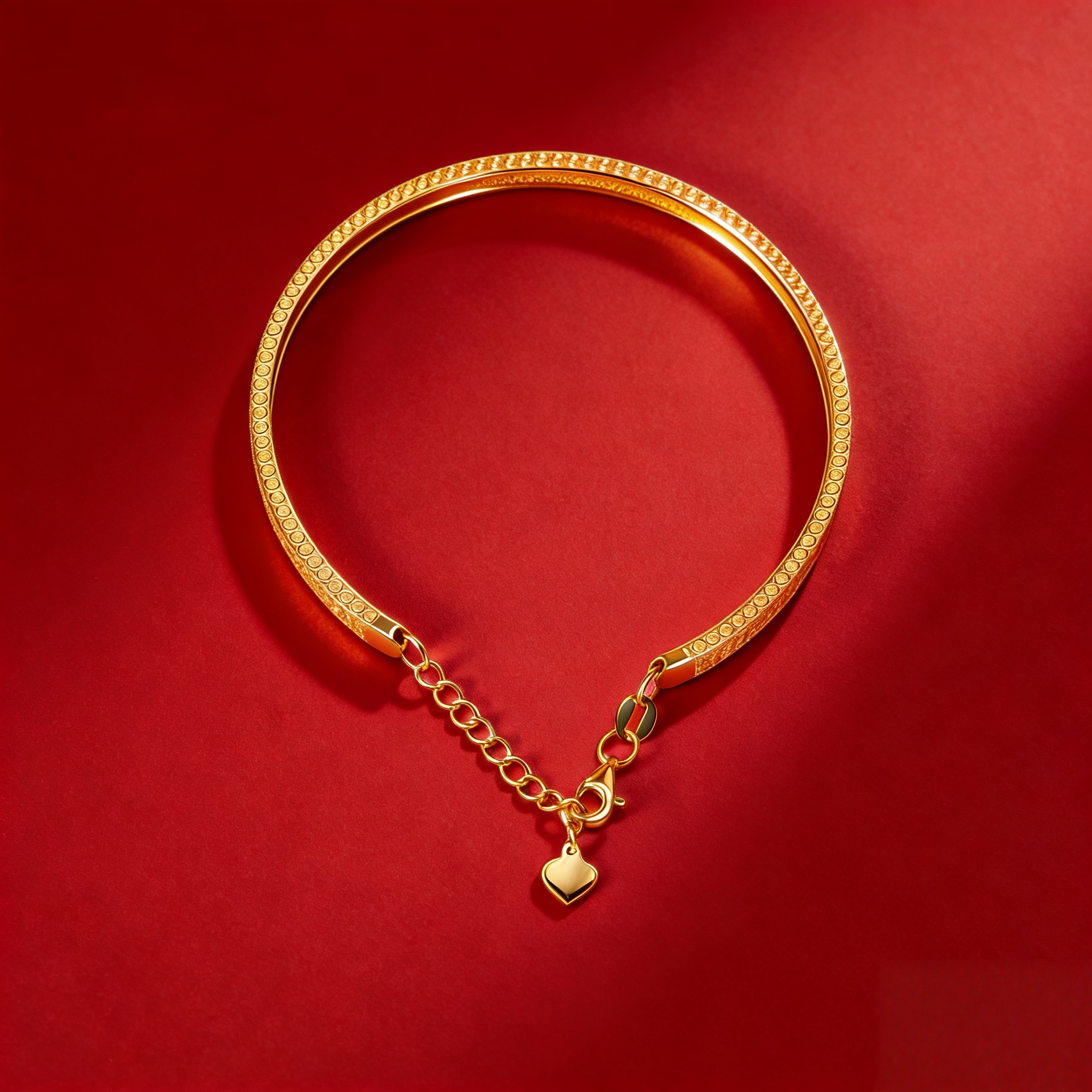 【十二期免息，七天保价】【裕润福】足金钱多多手镯复古金钱纹黄金镯