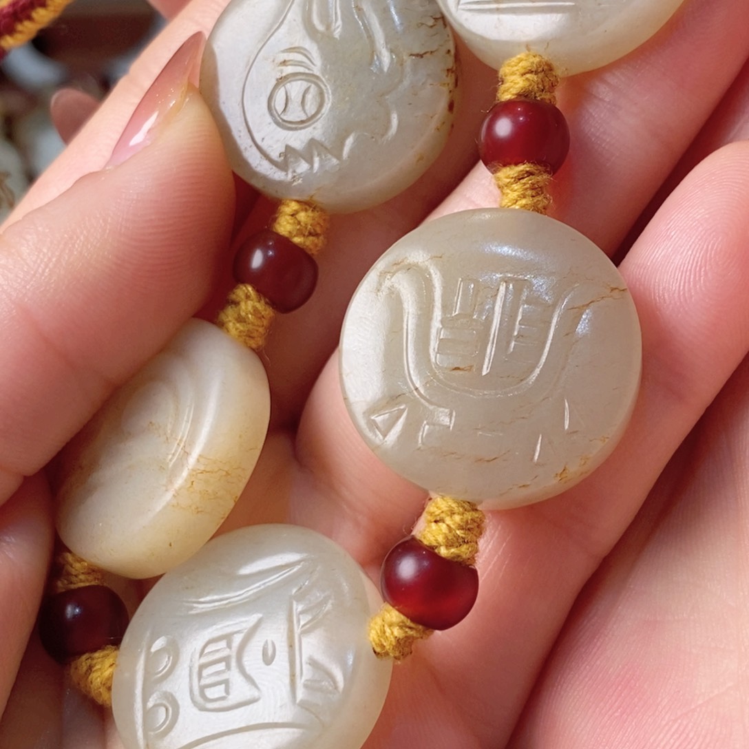 和田玉颈饰未镶嵌未*