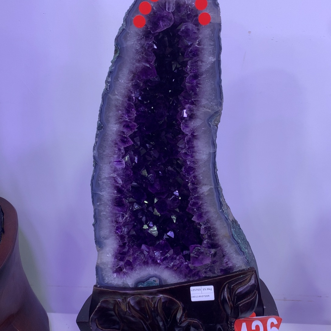 紫晶大型摆件（非配饰）未镶嵌