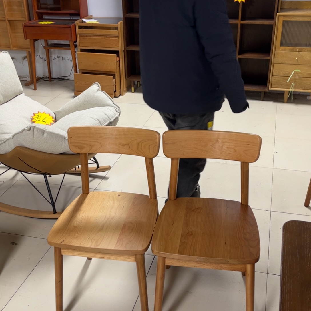 铁樱桃木样品椅子微瑕2把