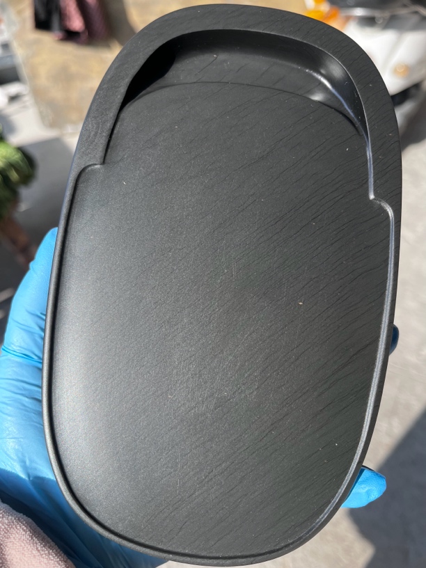 歙砚随圆门字砚素砚