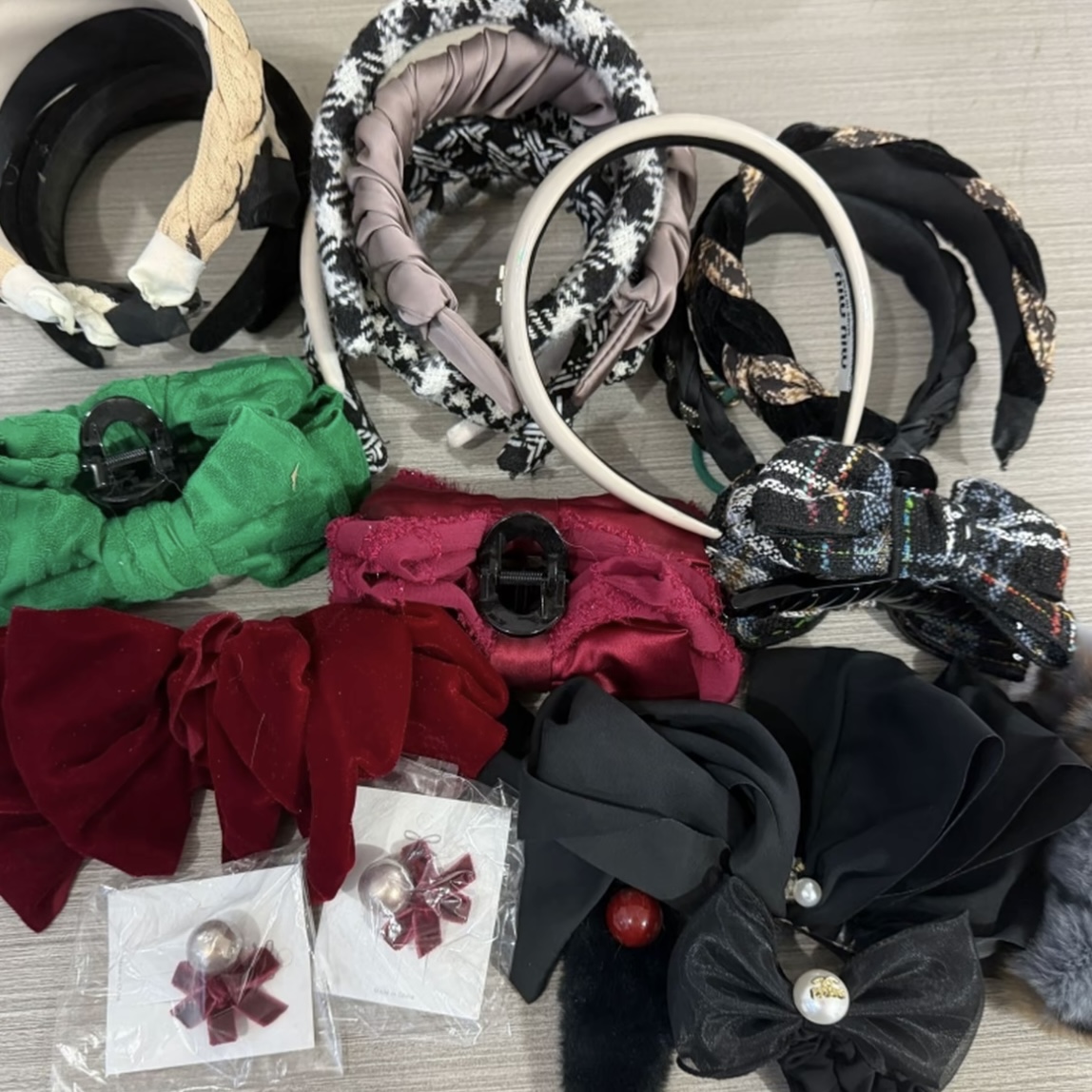 秋冬百搭发饰一个