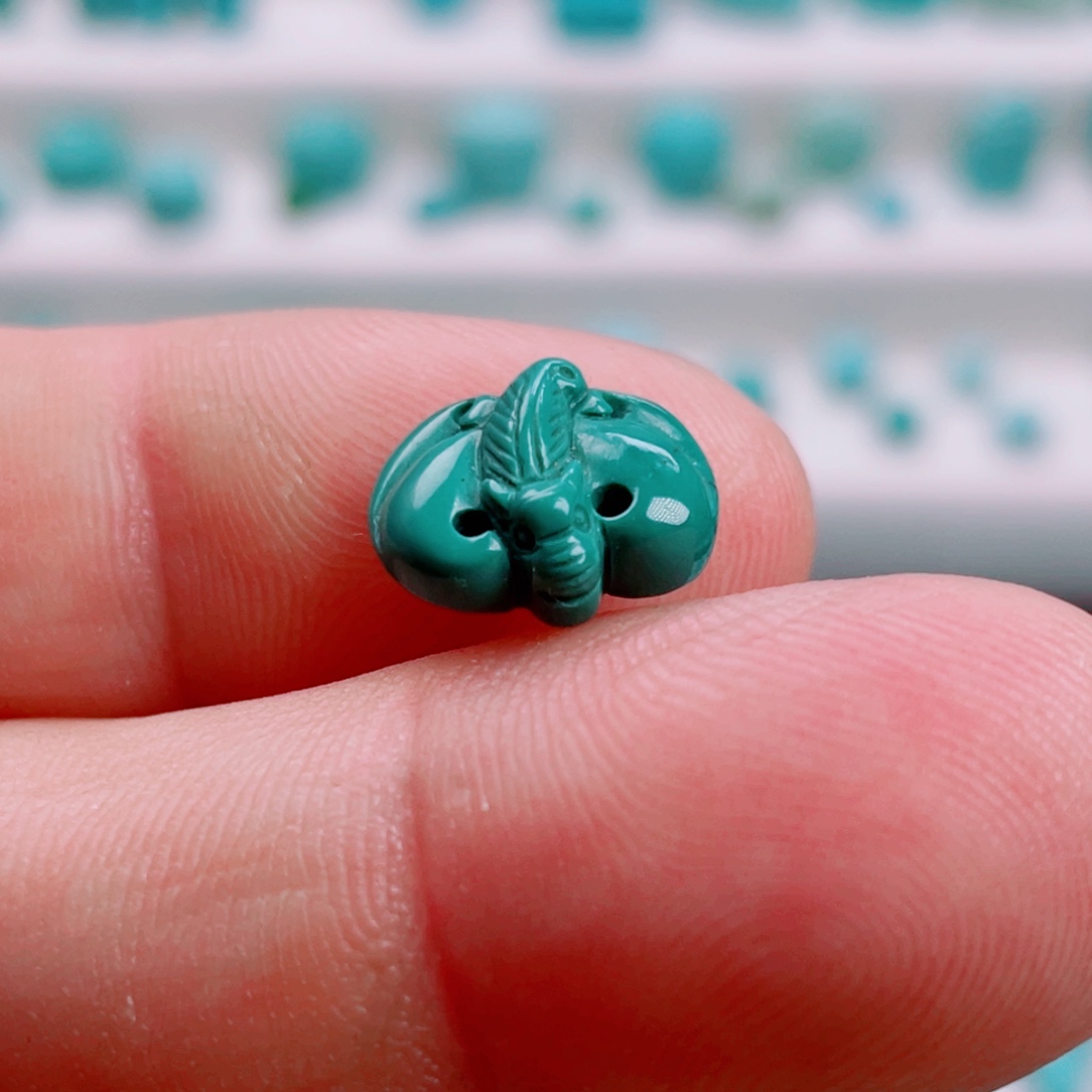 绿松石未镶嵌吊坠(不含链)