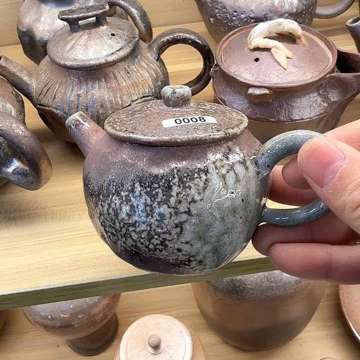 粗砂茶壶柴烧新品福利多多