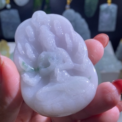 【闪购商品】颈饰未镶嵌翡翠千手