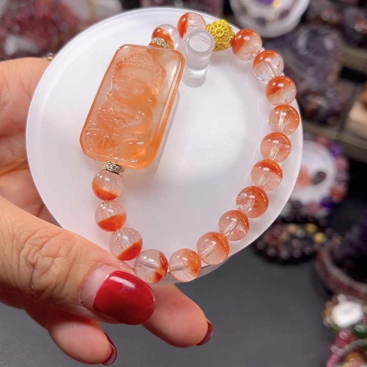 水晶颈饰未镶嵌订制