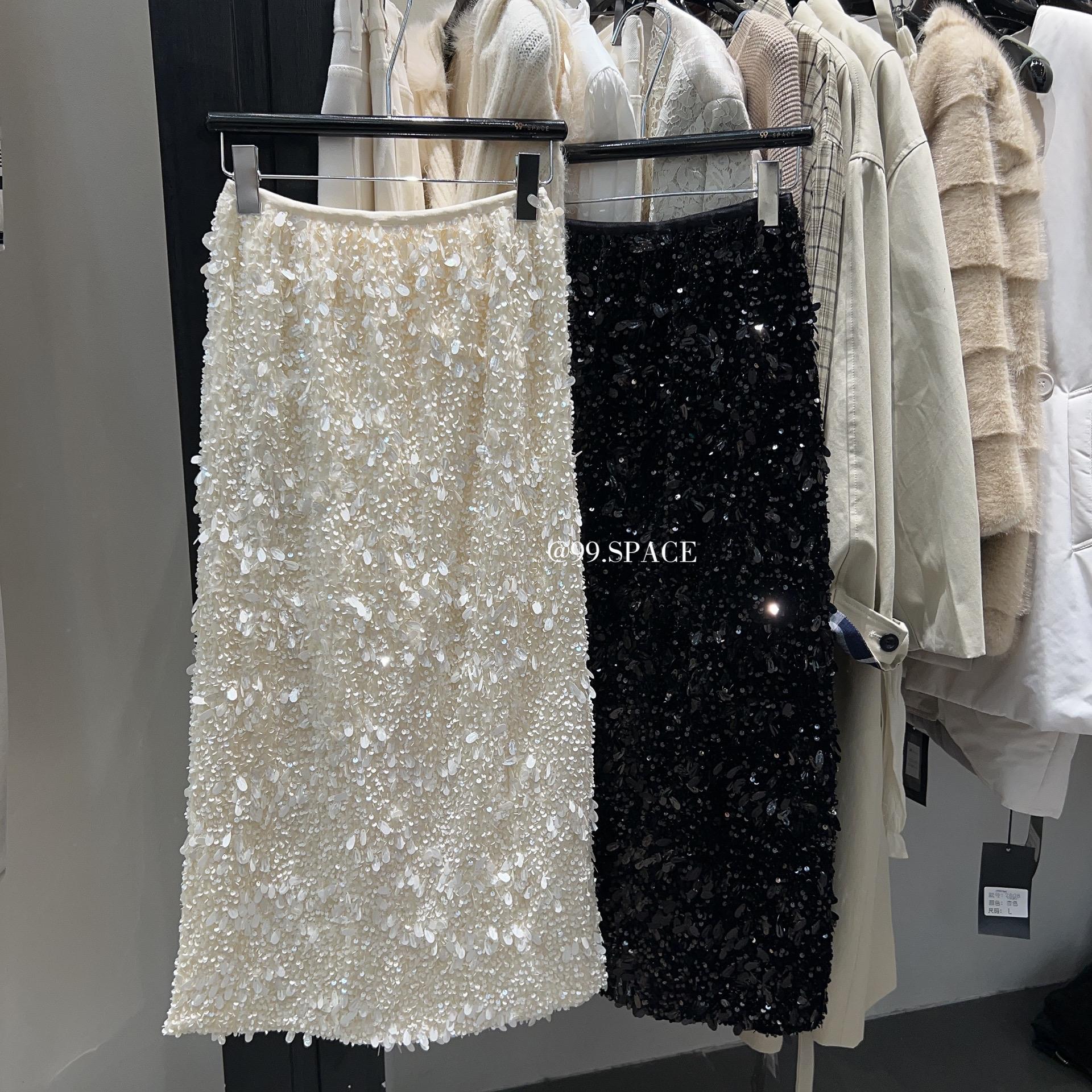 杨杨 99-2998新款—亮片半身裙