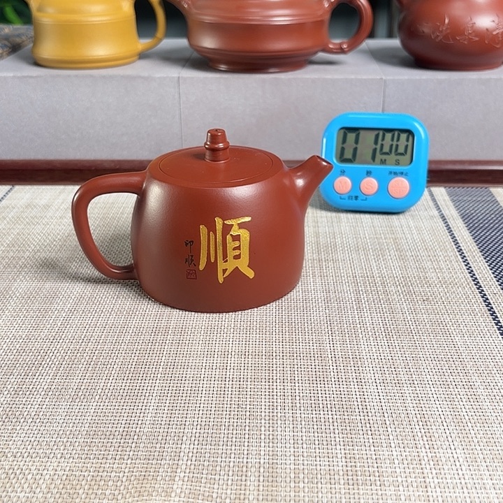 @***人紫砂茶壶宜兴原矿手工紫砂壶