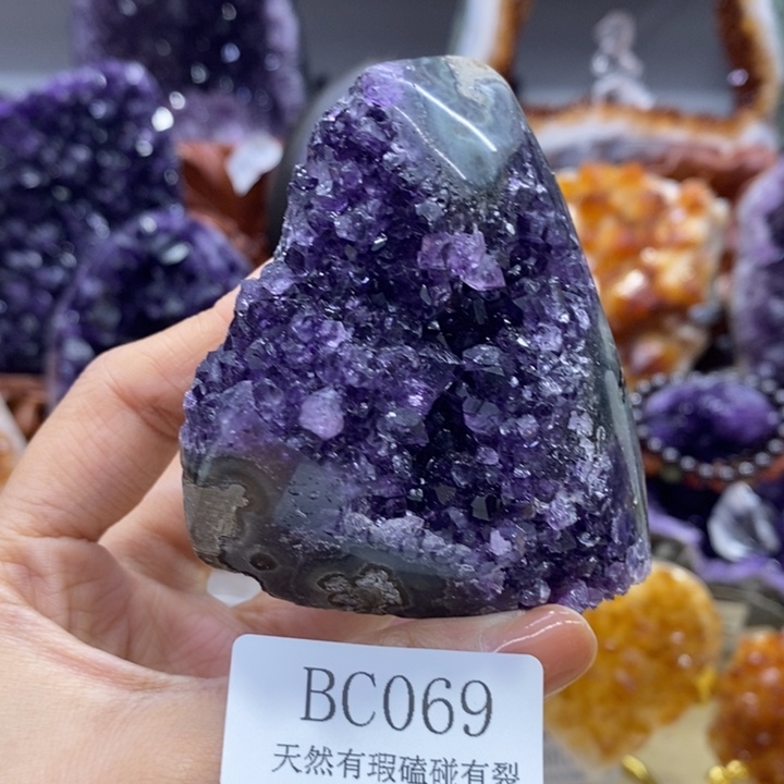 大型摆件（非配饰）紫晶未镶嵌