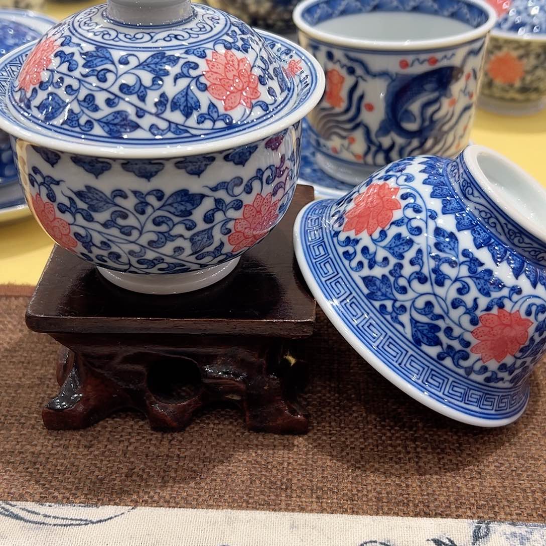 山***景正宗景德镇柴窑茶器福利价