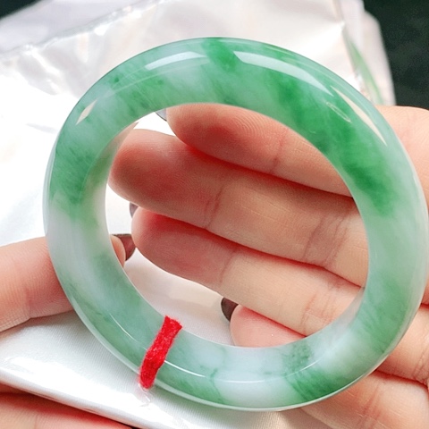 未镶嵌手镯翡翠正圈2866