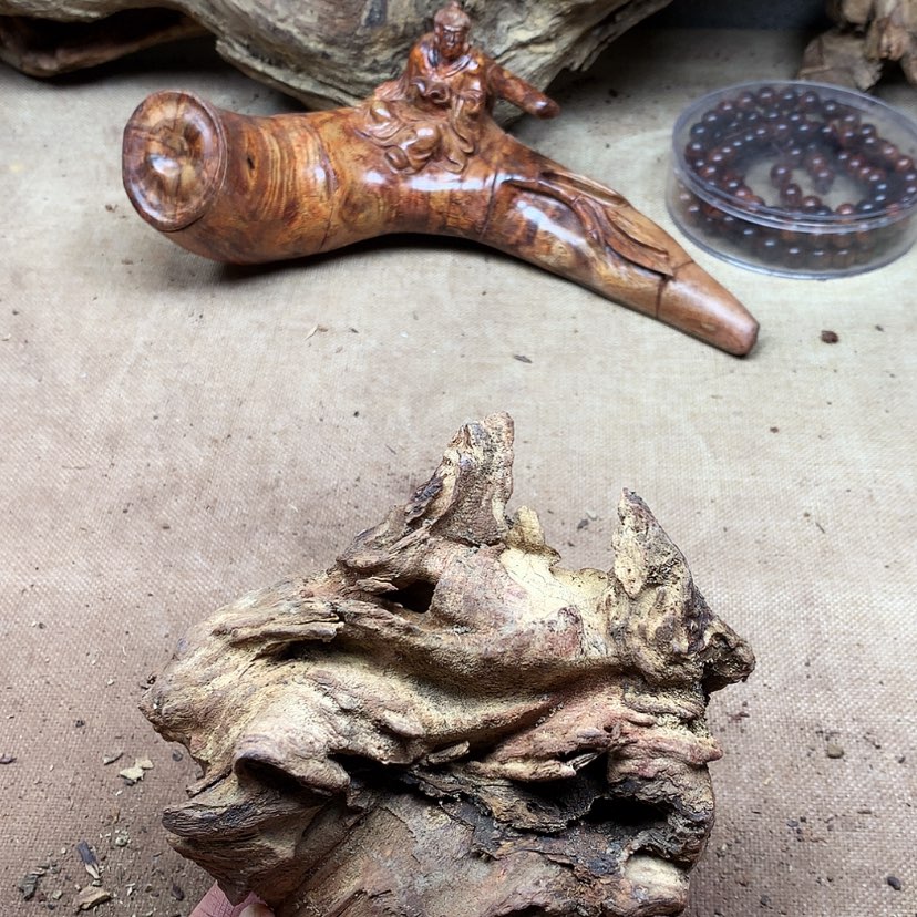 【闪购商品】黄花梨/降香黄檀荷**色原材料供应充足