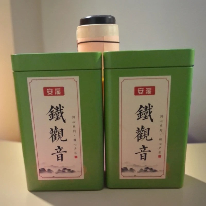 铁观音 茶叶 乌龙茶 新茶铁观音 一罐100克