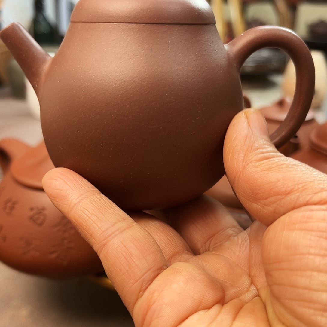 紫砂茶壶全手工制作