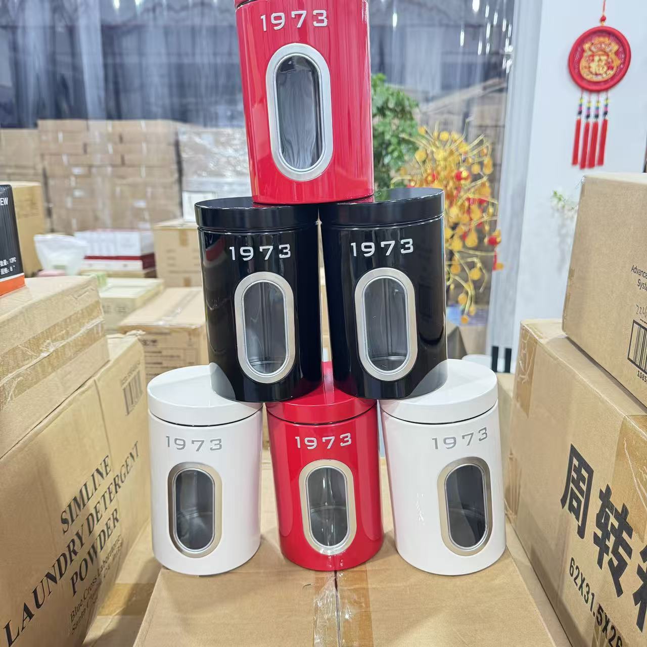 定制款！密封杂粮罐（颜色随机）