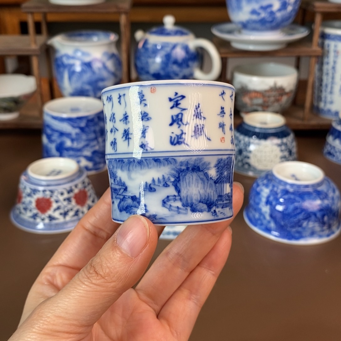 景德镇陶瓷手工手绘