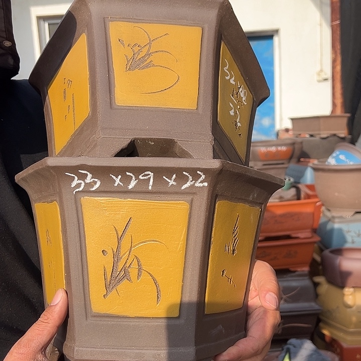 花盆紫砂紫砂花盆