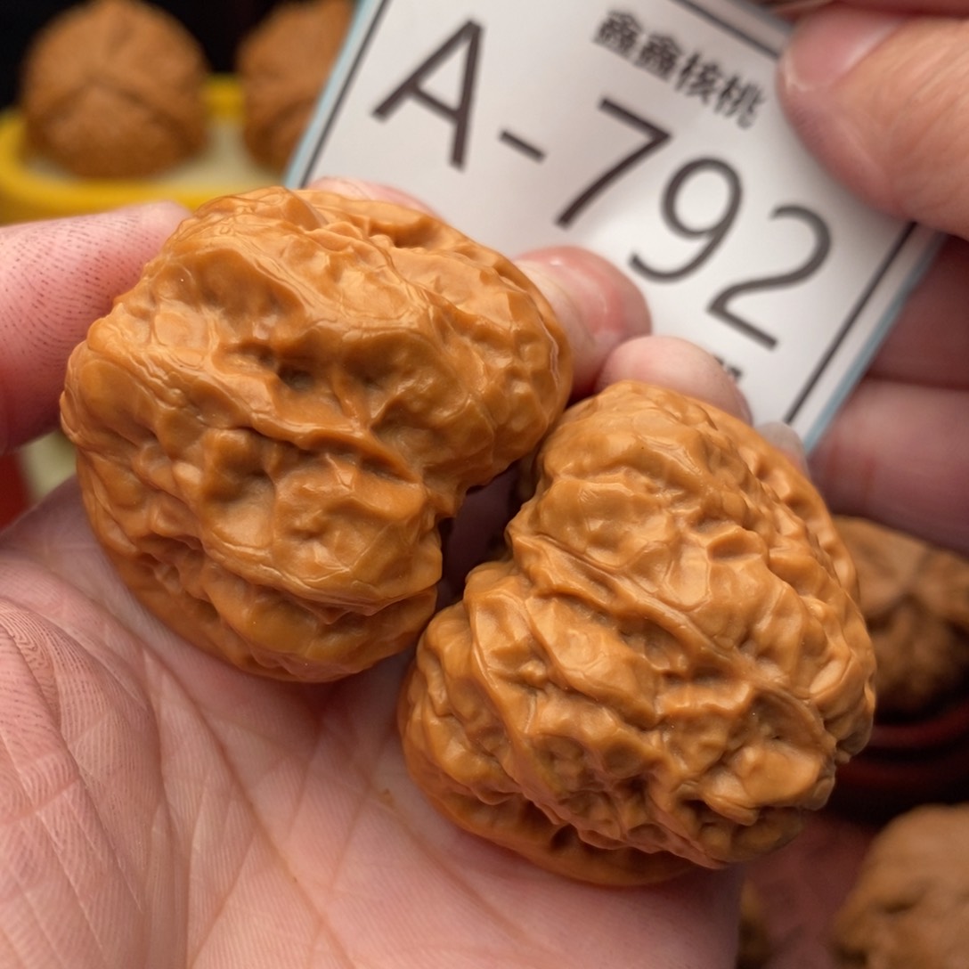 文玩核桃把件开背蛙38