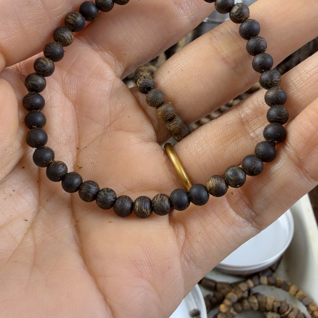 沉香沉香碎屑海奇楠沉香张勺子0.4单圈2.1克