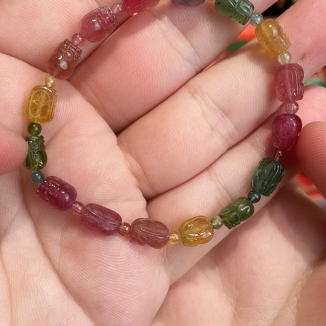 未镶嵌手链碧玺111