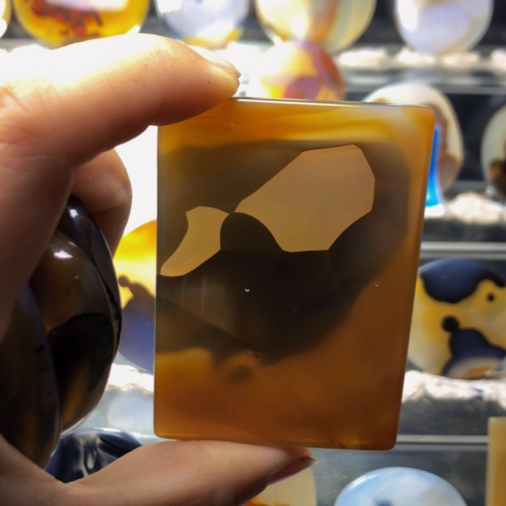 合金玛瑙/玉髓珠宝奇石96