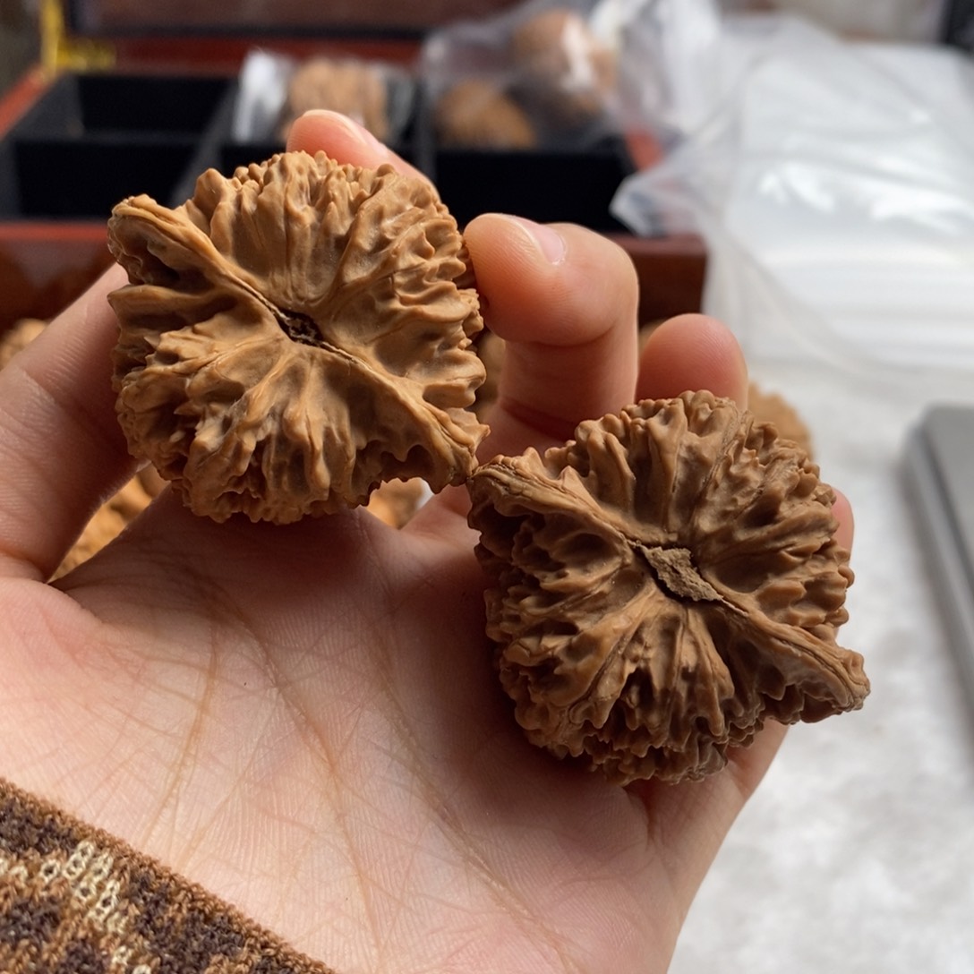 文玩核桃吊坠独***栏满天星