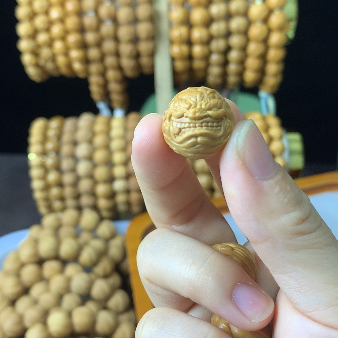 木质非金属烟鬼单颗