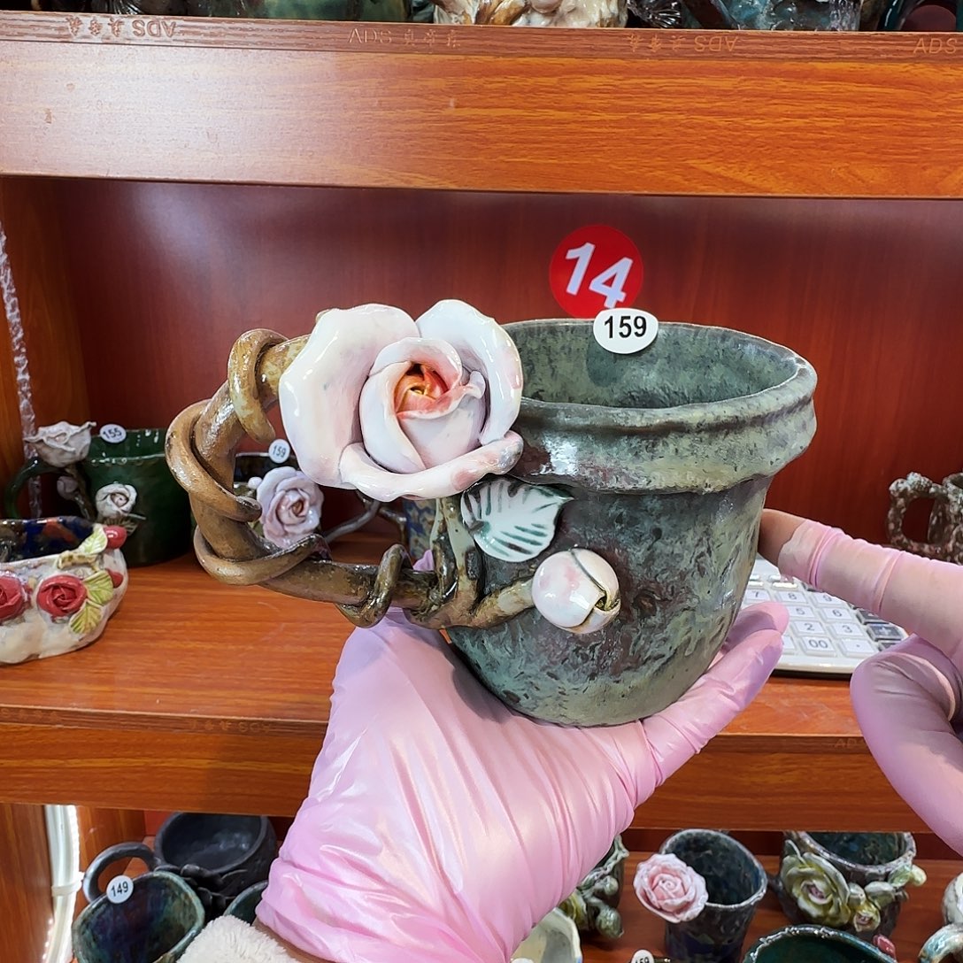 纯手工咖啡杯，餐具