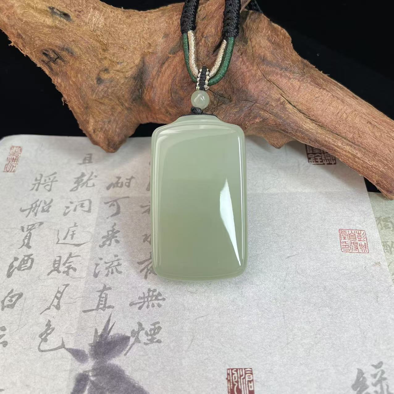 【润家玉】和田玉无事牌吊坠挂件多样性发其一 R169-039