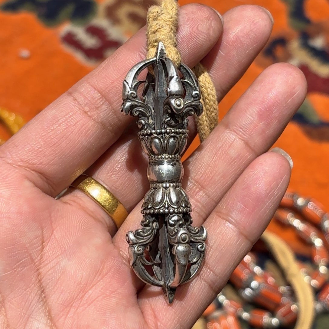 铜星月菩提吊坠项链吊坠