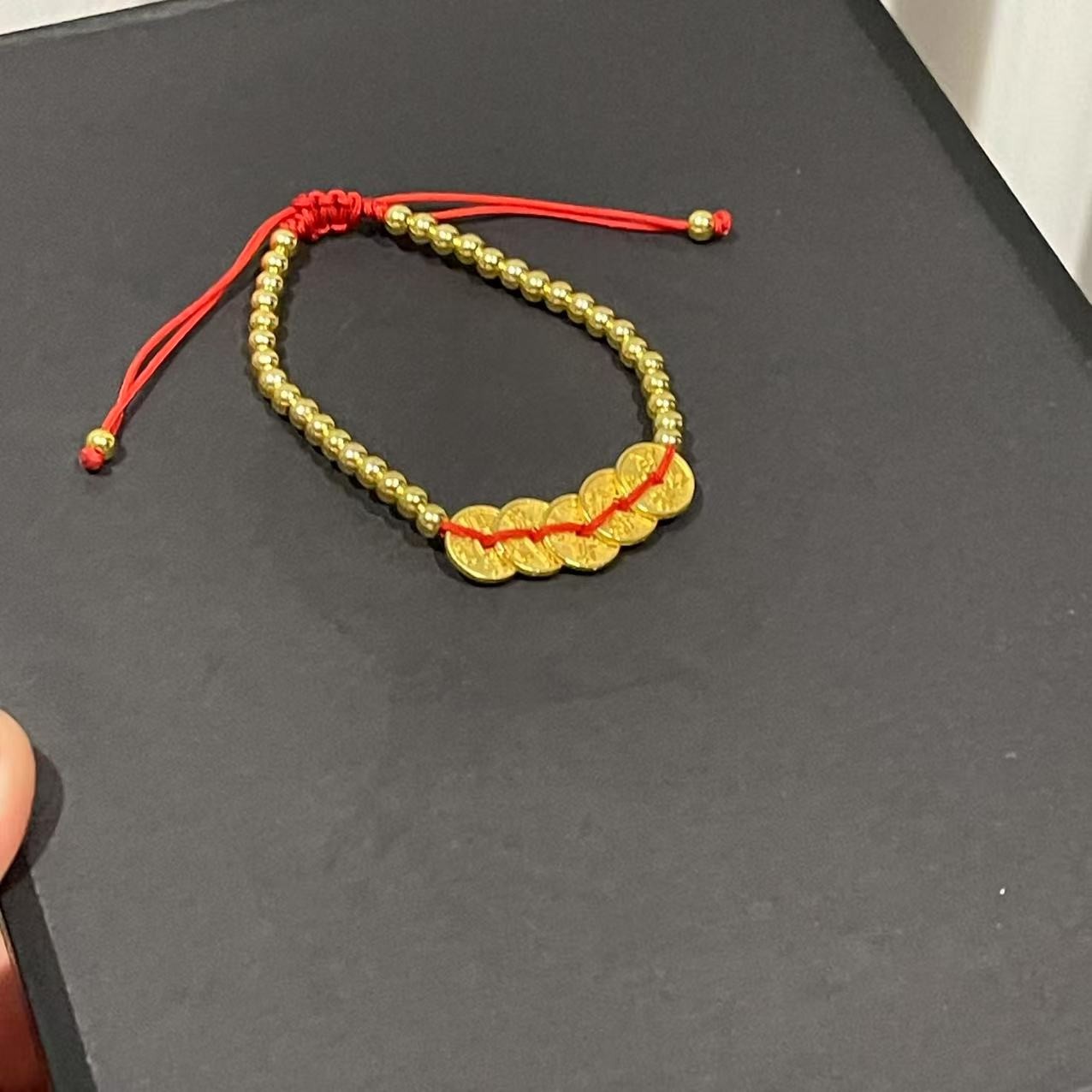 主播推荐铜钱手链