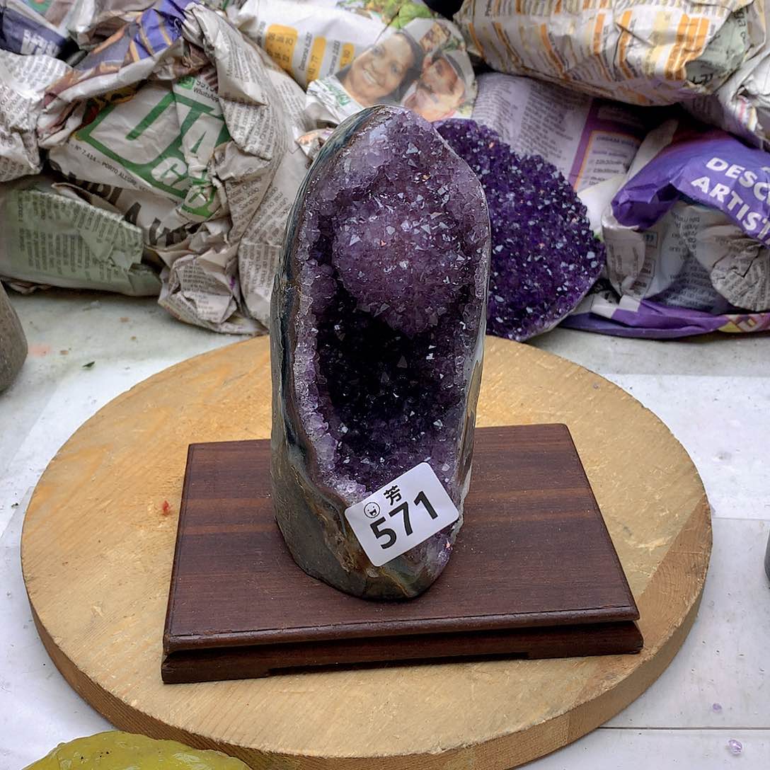 紫晶大型摆件（非配饰）未镶嵌