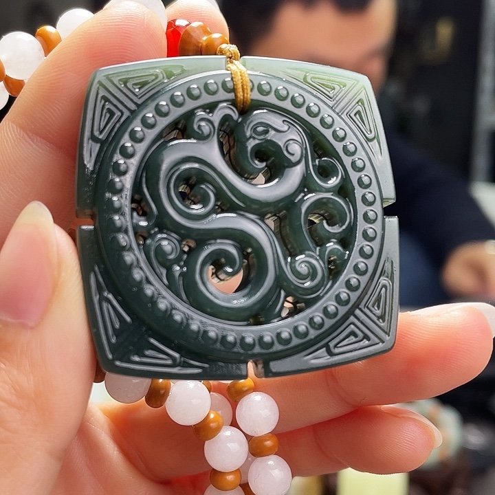 和田玉挂件未镶嵌定制发货