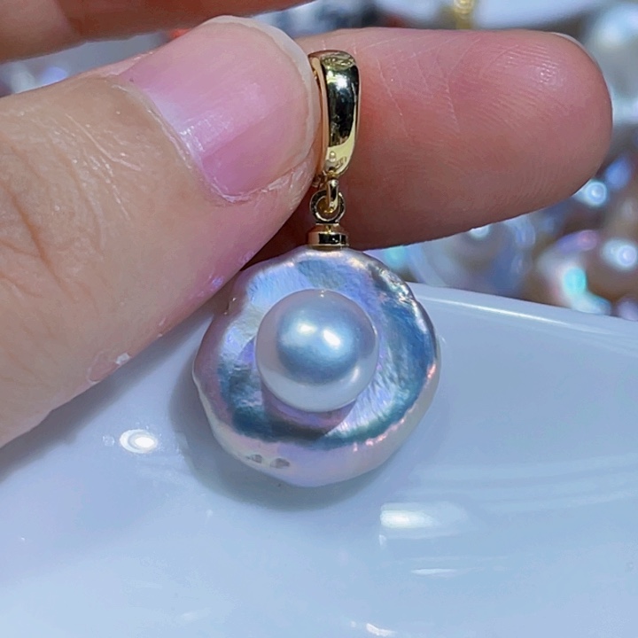 淡水珍珠未镶嵌颈饰