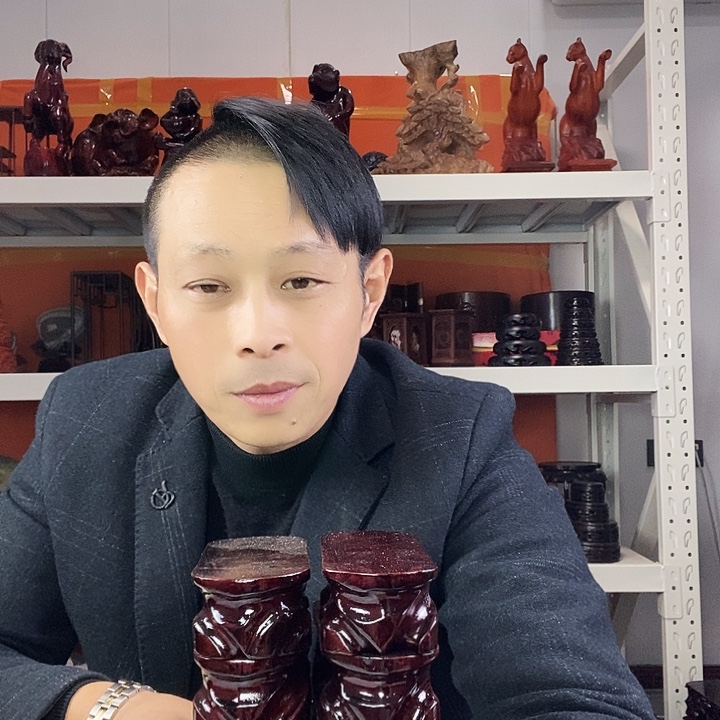 红木奇石底座马拉丝工艺品