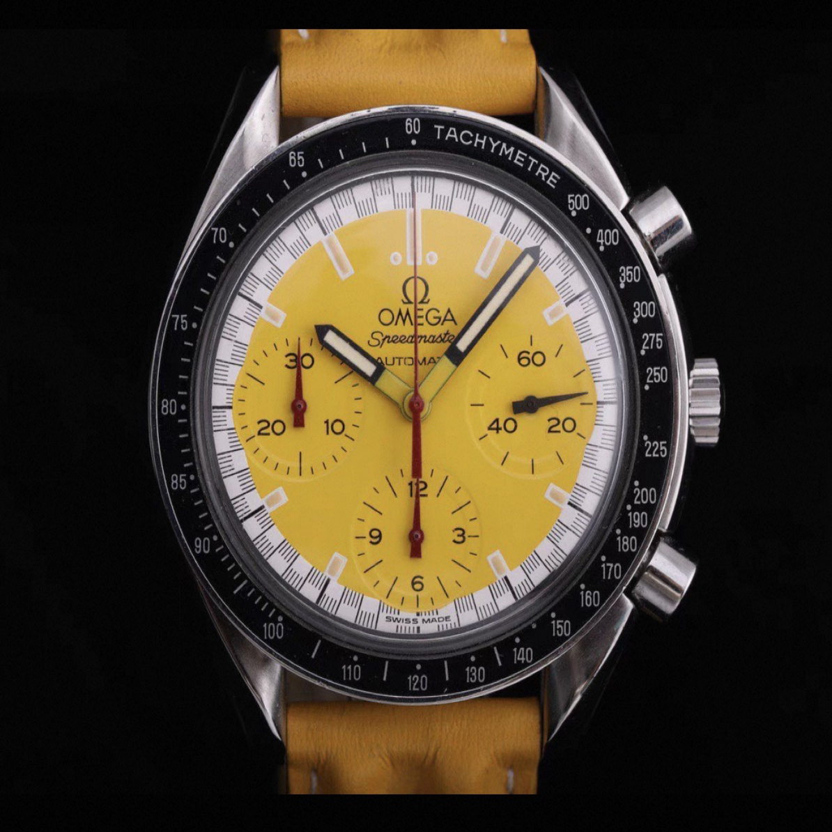 未使用 Omega/欧米茄 超霸系列 表径39 大热门稀有款橙色自动机械