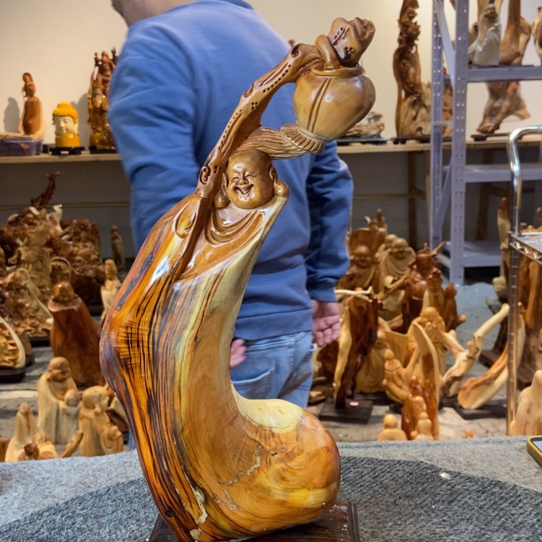 柏木（崖柏）太行崖柏根雕摆件