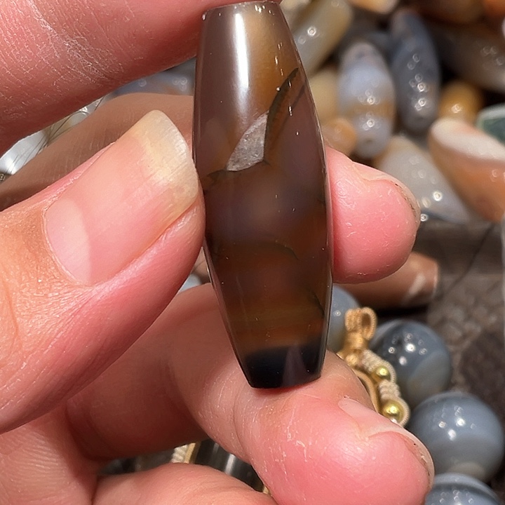 玛瑙/玉髓吊坠(不含链)未镶嵌