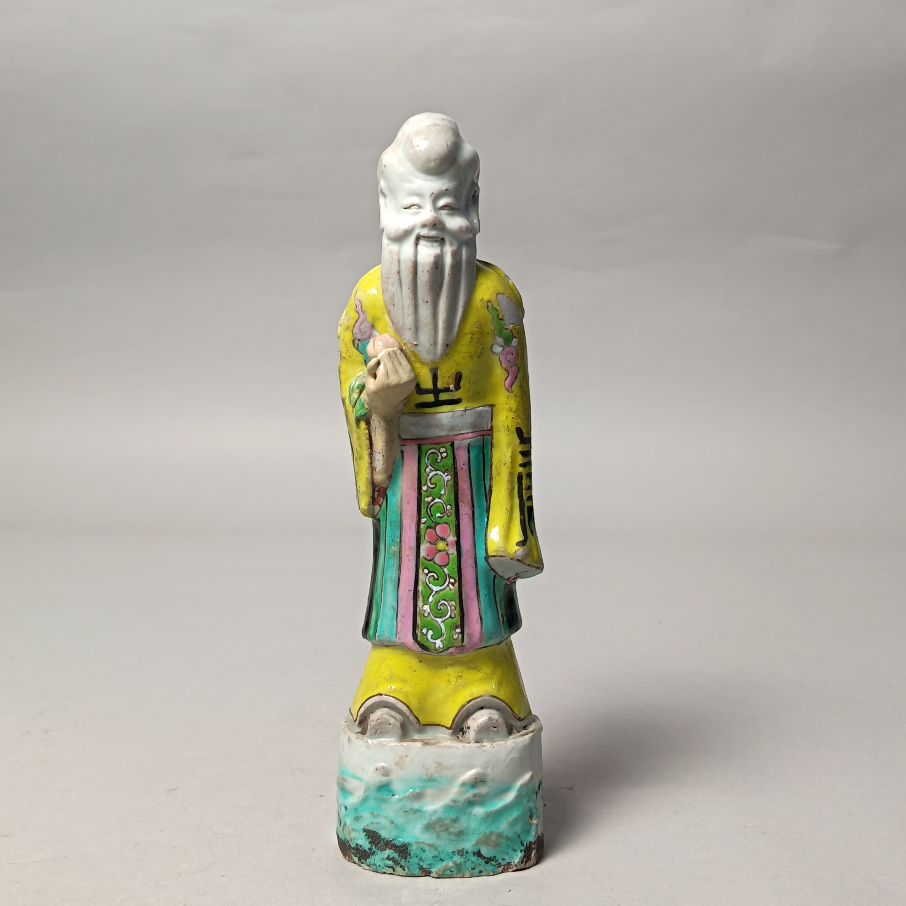 【010022766】清雍正 粉彩人物摆件